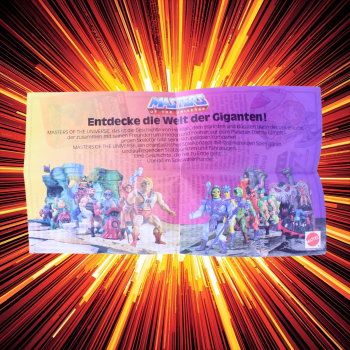 Original MotU Werbeflyer 80er | Europa Hörspiel Inlet | hoppla-stuff.de